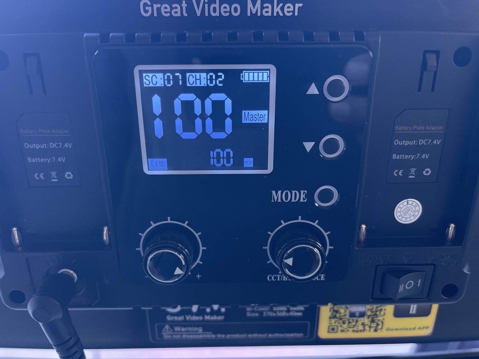 GVM 1300D RGB LED Video Light, 65W Video Lighting Kit with Bluetooth Control