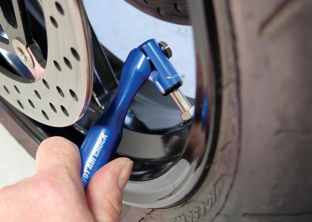 NEW Motion Pro, Pro Fill Air Chuck Pivoting Angled Head motorcycle car atv utv