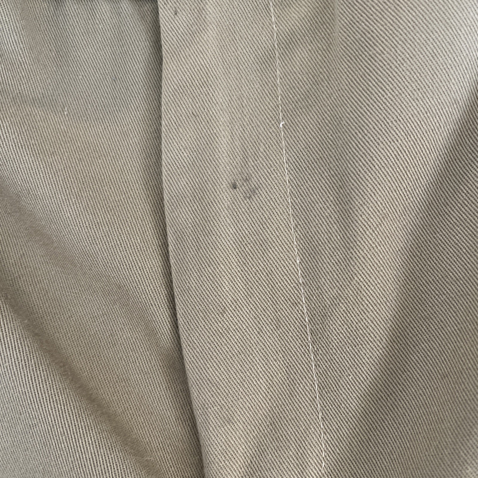Vintage 70s Mens Bell Bottom Flare Pants Tan Cotton Waist 30 Inseam 31 Wright