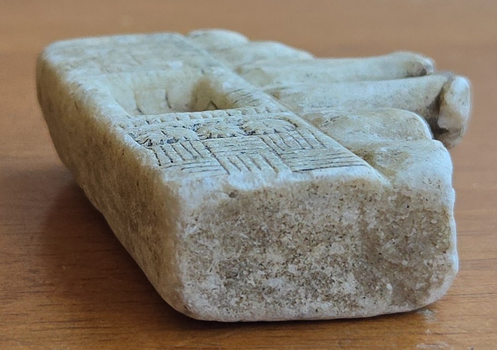 Antique Andean Carved Stone Illa Talisman Amulet Pre-Columbian Peru Andes