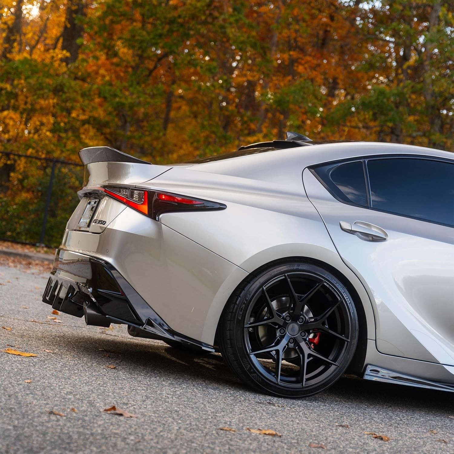 For Lexus IS300 IS350 IS500 2021-2025 Gloss Black Duckbill Rear Trunk Spoiler