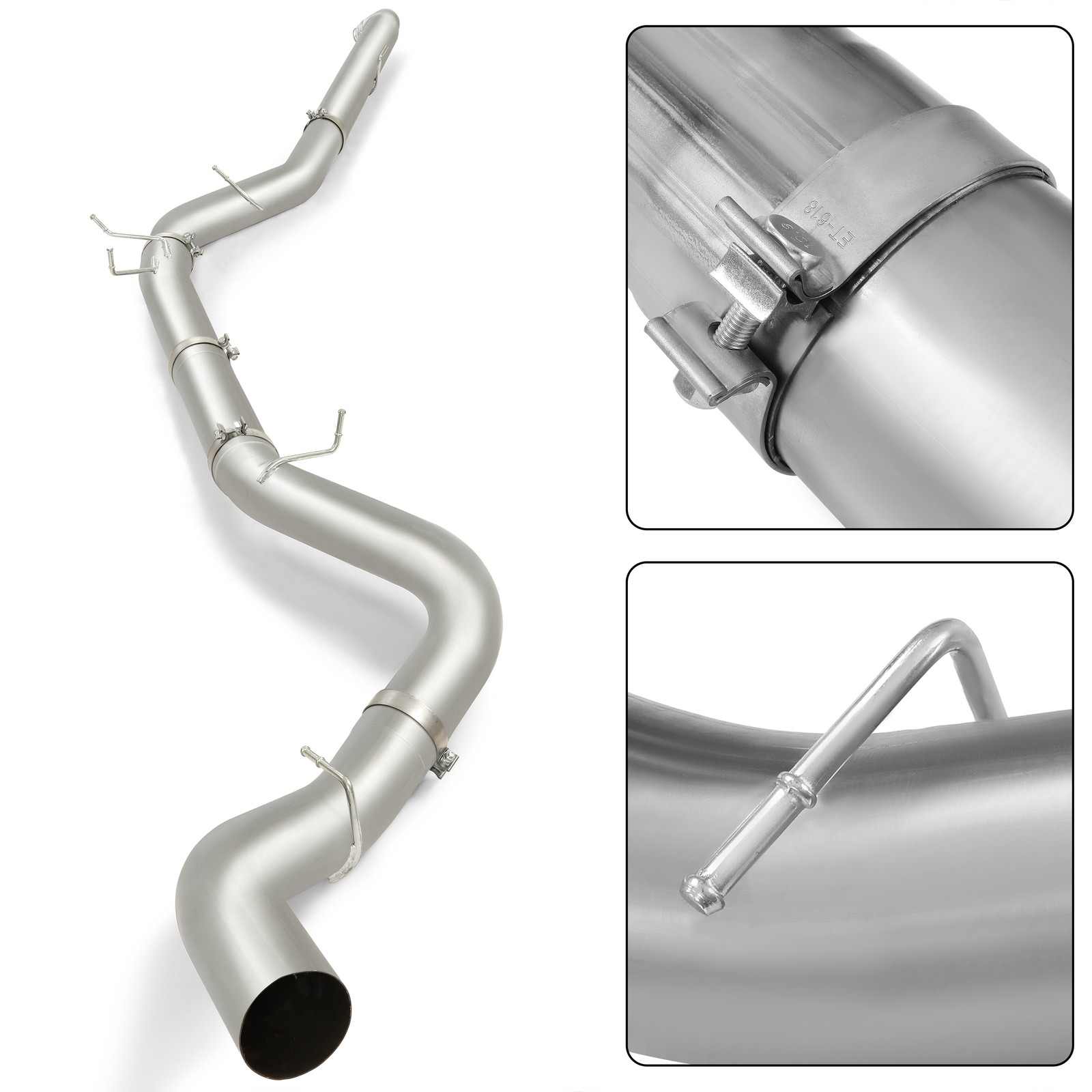 For 2001-2007 Chevy Chevrolet Duramax 6.6L 2500HD 5" Exhaust Pipe