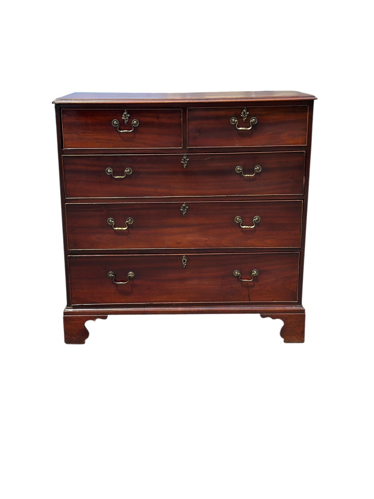 antique Chippendale georgian chest dresser 18th small period mahogany