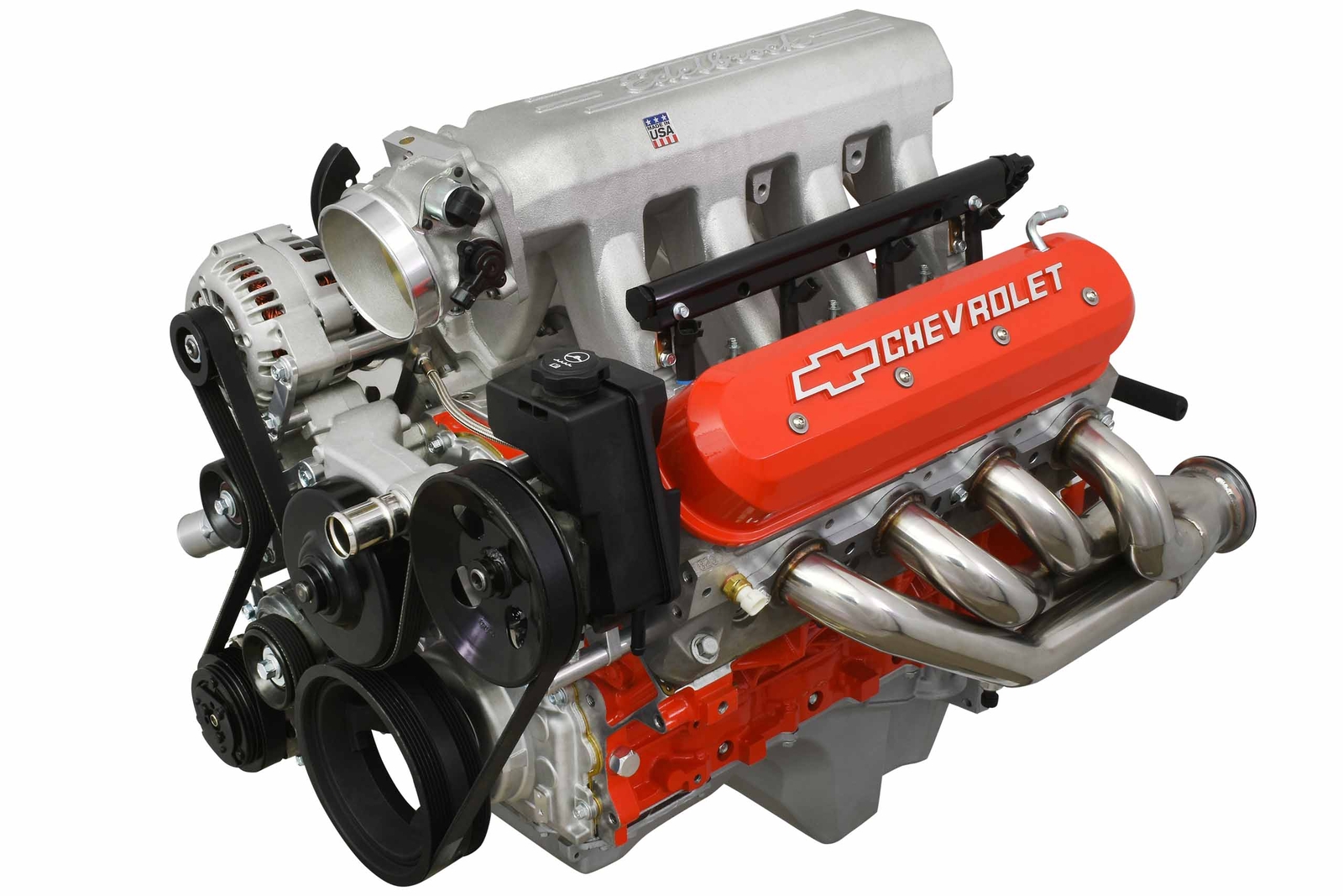 LS Truck Low Mount 6-Rib Sanden 7176 A/C Compressor Bracket