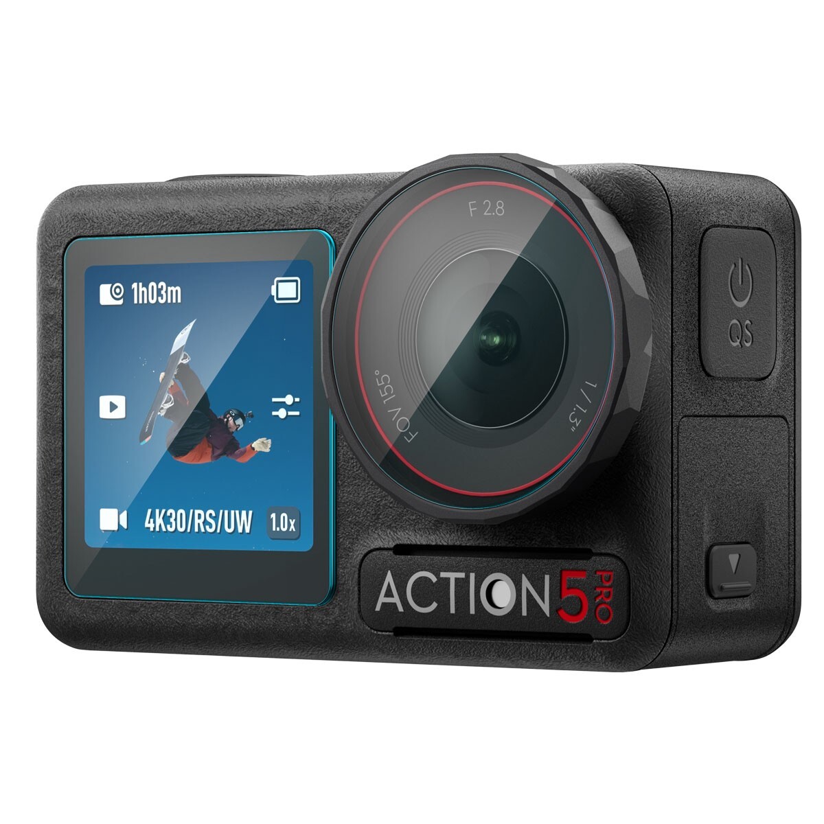 For DJI Osmo Action 5 | Spigen Glas.tR SLIM Screen Protector Multi Pack