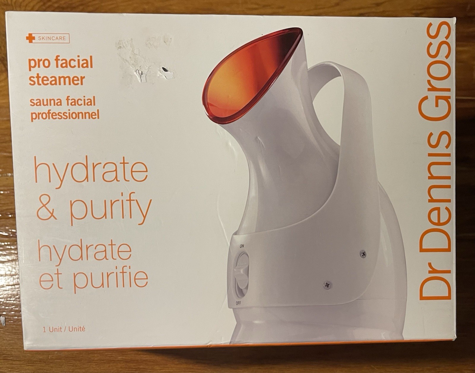 Dr. Dennis Gross Pro Facial Steamer Facial Deep Cleaning New in Box & Packaging
