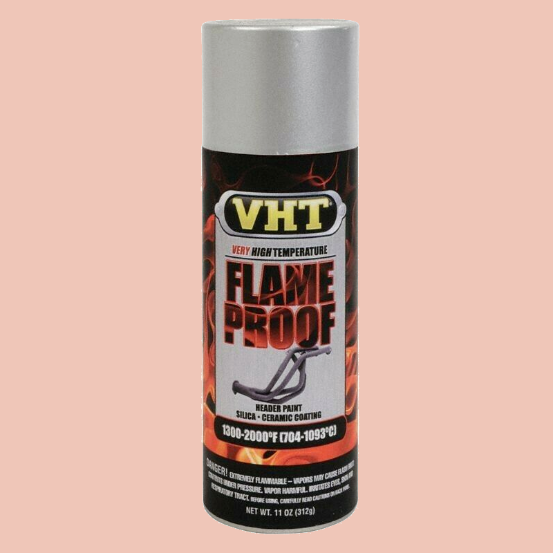 Spray Paint Aluminum Flameproof Coating High Heat Headers Exhaust Ceramic NEW