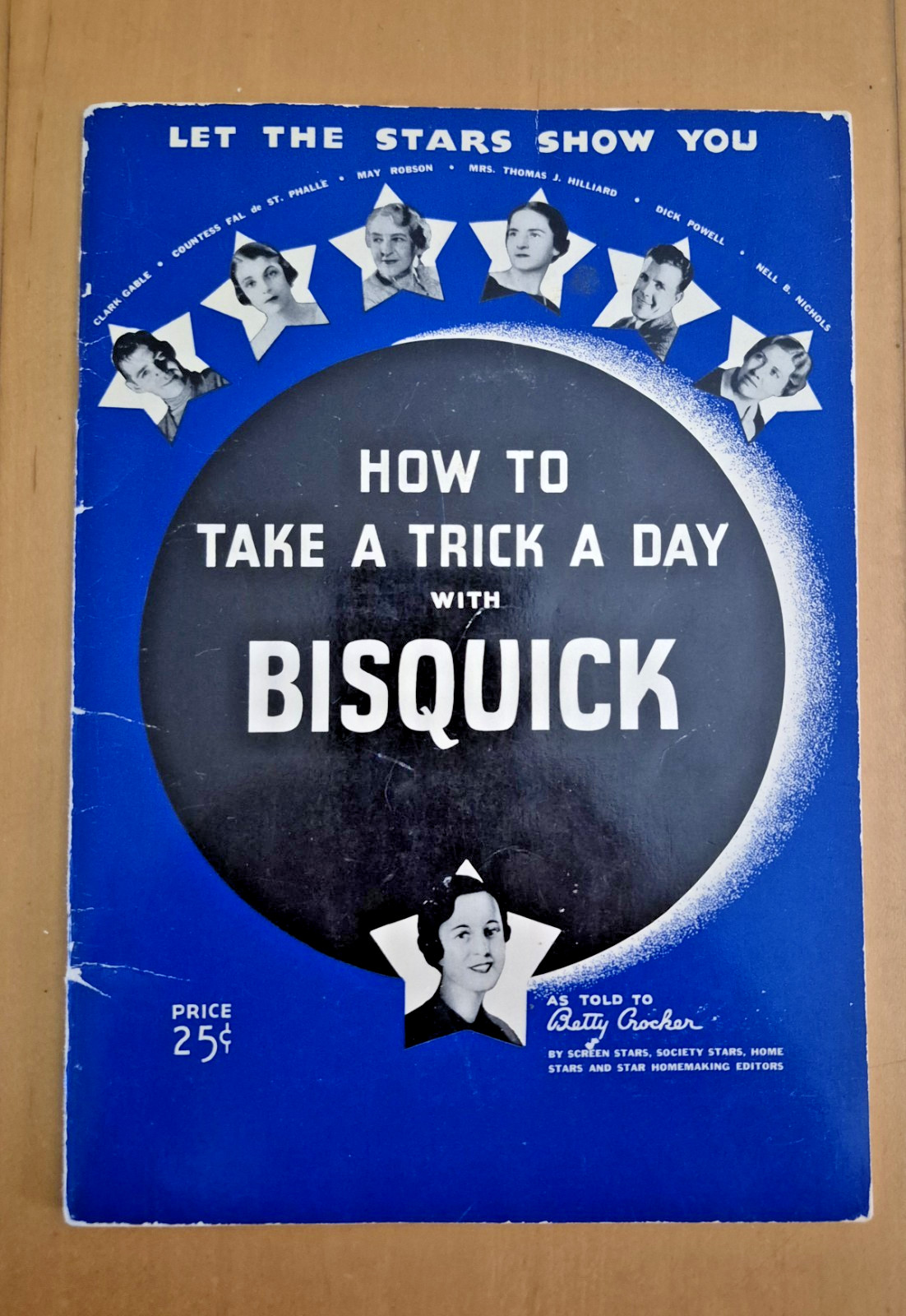 Vintage 1935 Bisquick HOW TO TAKE A TRICK A DAY WITH BISQUICK recipe booklet