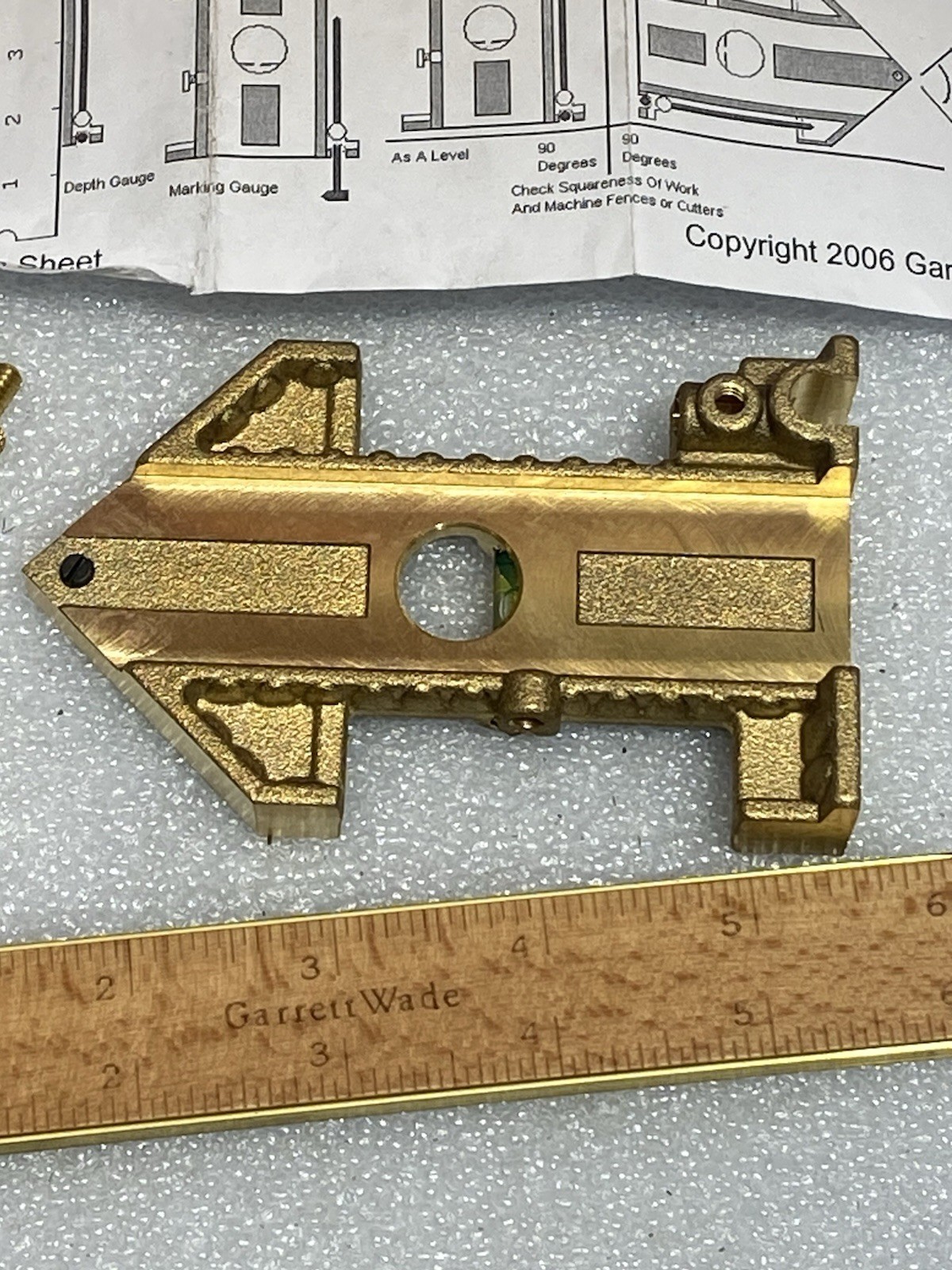 Vintage Garrett Wade Odd Job with 6" Rule