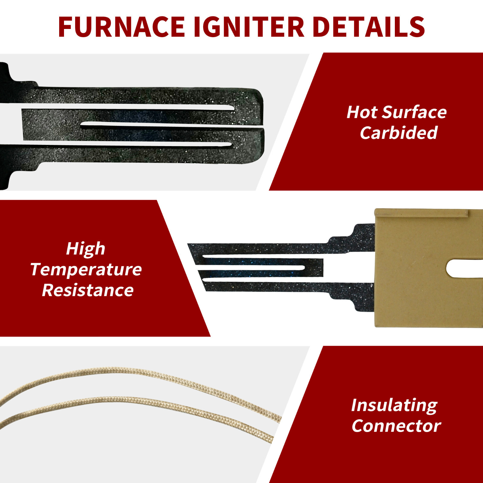 62-22868-93 Furnace Hot Surface Ignitor 62-22868-02 (SI-4008)