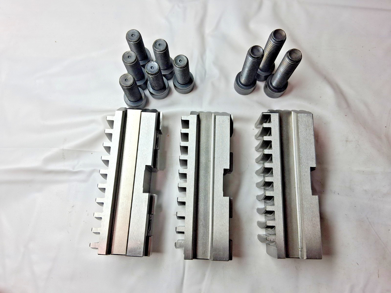 Bison Master Hard Lathe Chuck Jaw 3PC Set 7-885-312