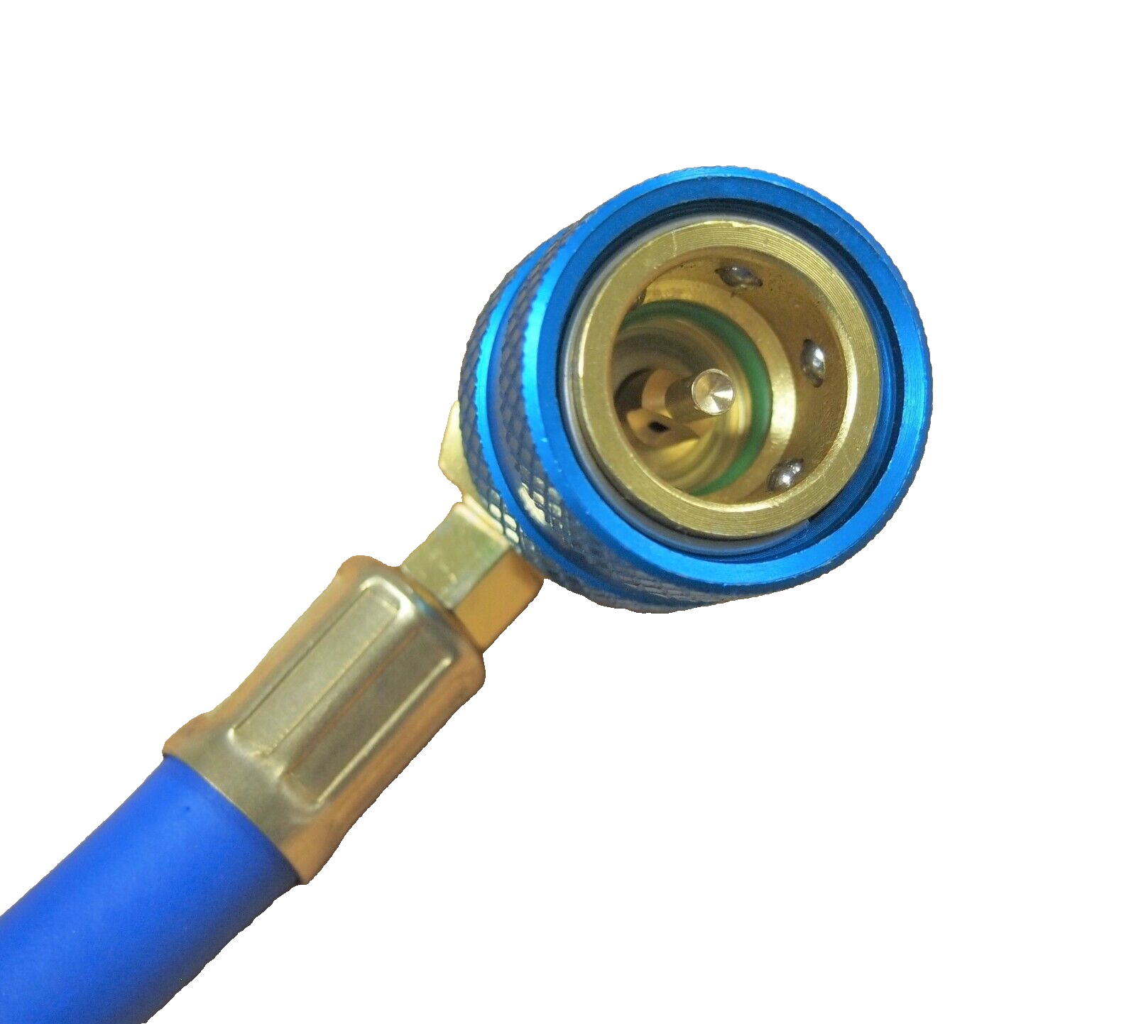 Self-Sealing R1234yf A/C Can Tap Gauge Hose Recharge AC Conditioning 1/2" ACME L