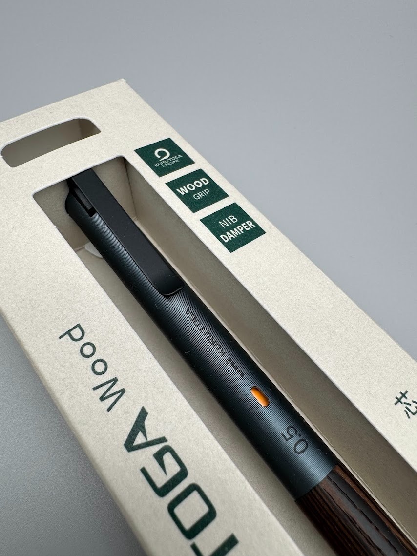 Uni Kuru Toga Wood Mechanical Pencil 0.5mm Steel Gray M5KW1P.23 Mitsubishi JP