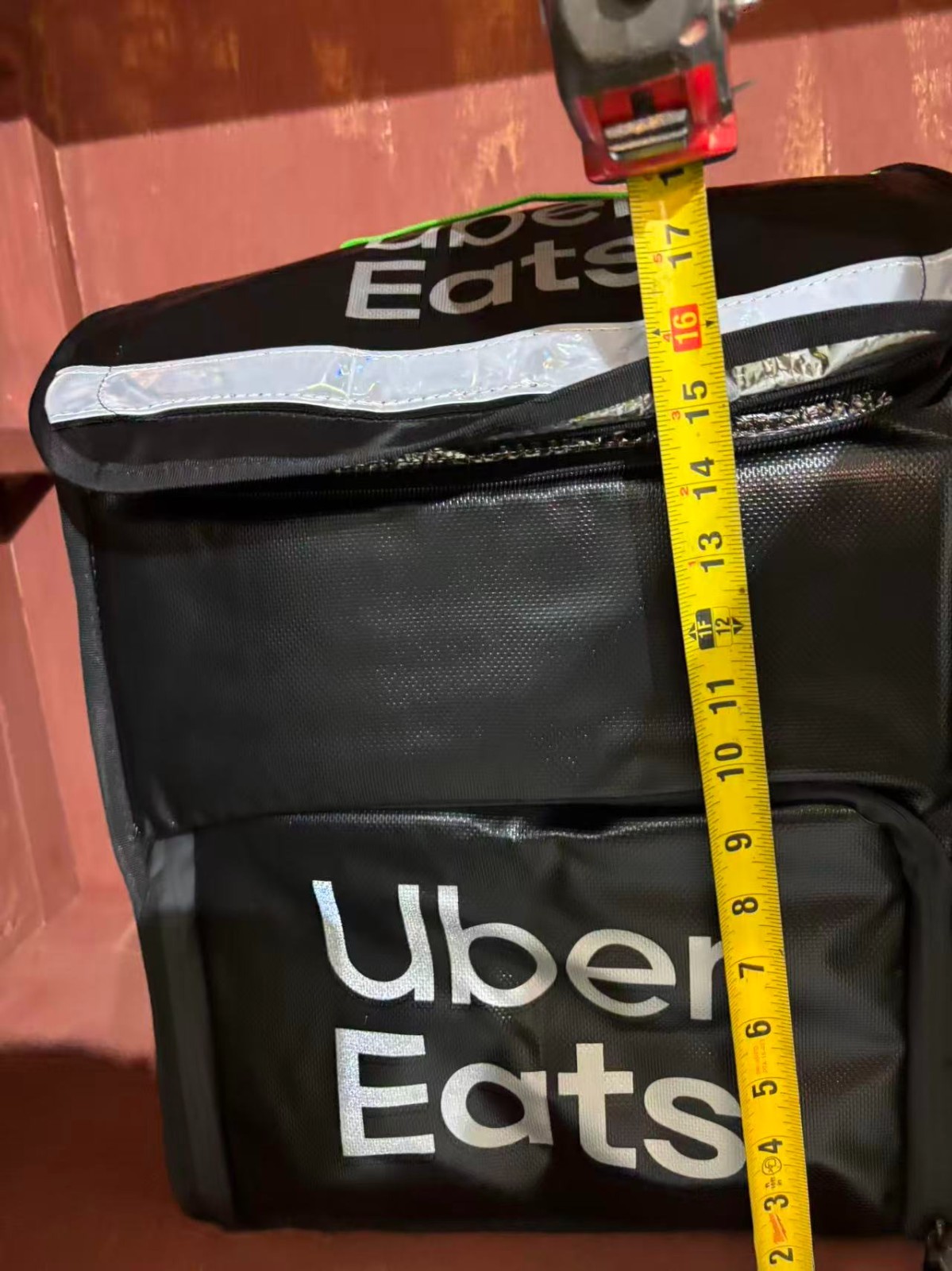 Uber Eats Double-Shoulder Takeaway Bag–PVC Waterproof Thermal Insulation Deliv