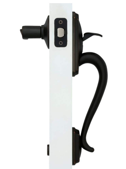 Schlage Camelot Door Handleset Grip with Right Handed Lever FE285 CAM ACC RH