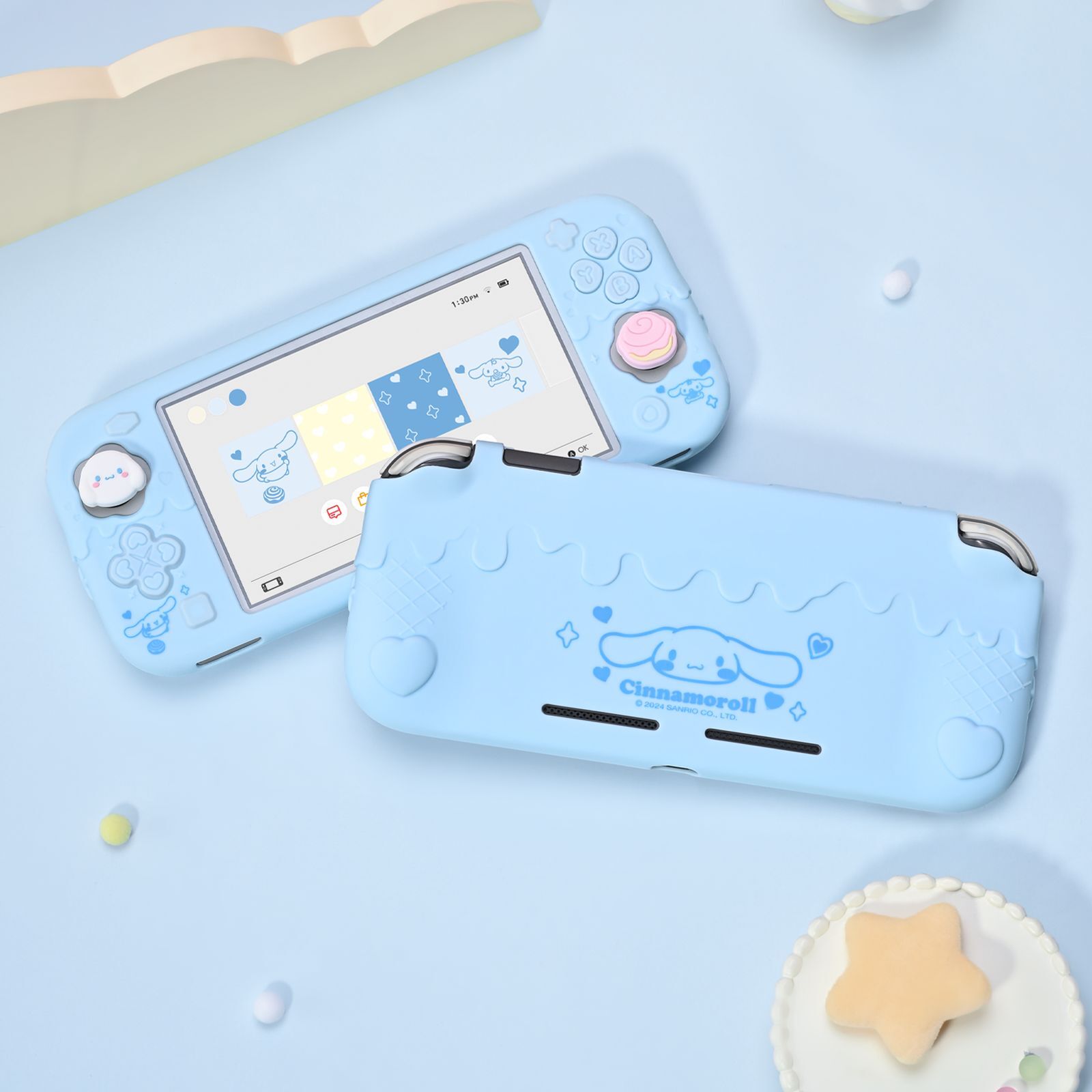GeekShare X Sanrio Silicone Protective Case for Nintendo Switch LITE+Thumb Grips