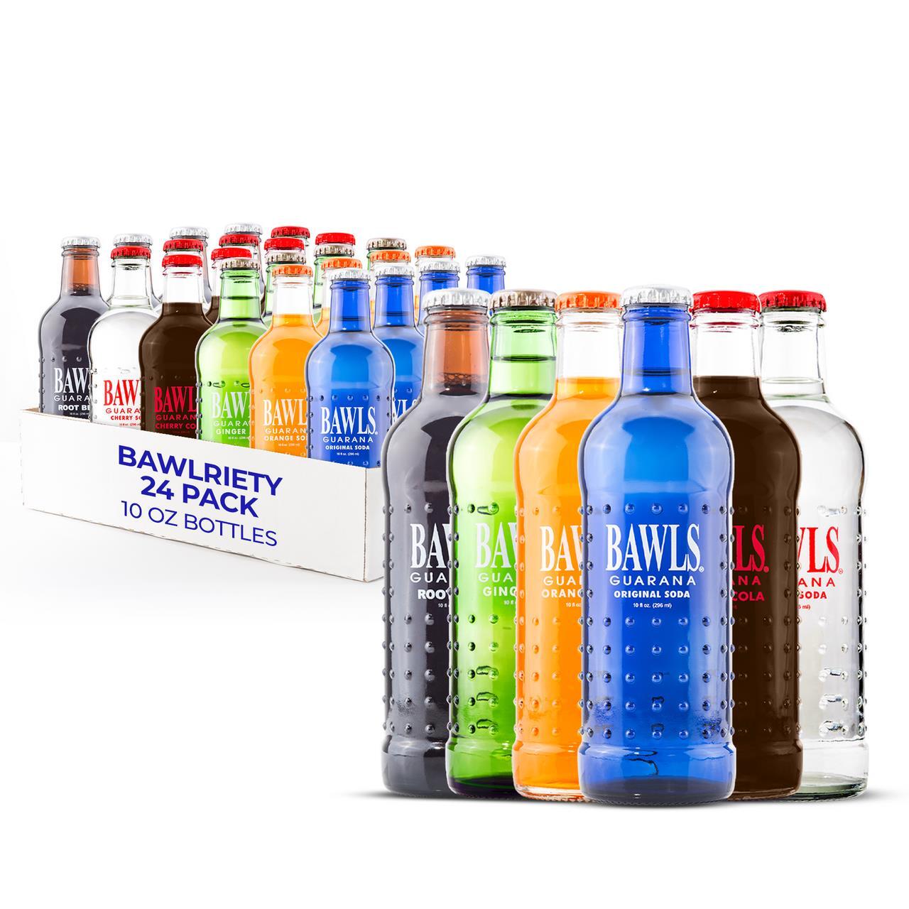 BAWLS Guarana Variety Bottle 24-Pack