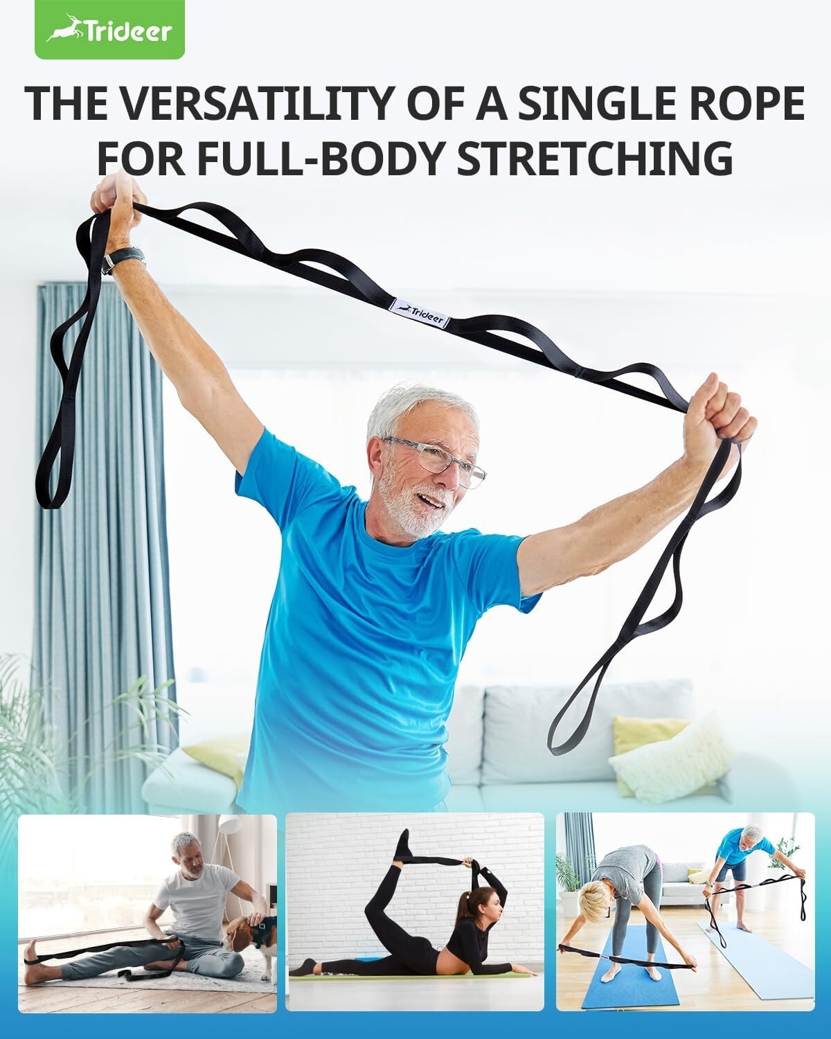 Yoga Stretch Bands - Hamstring Stretcher