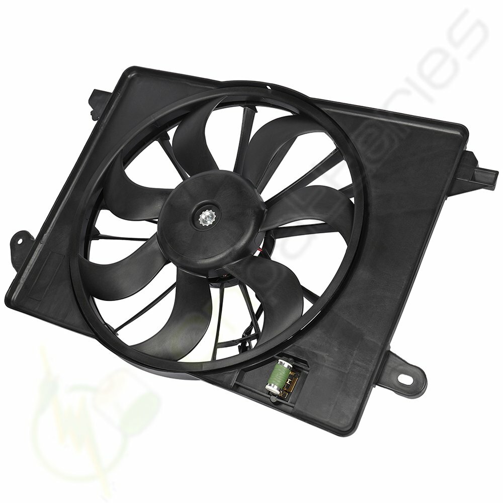 For 2009-2017 Chrysler 300 Dodge Challenger Charger Radiator Cooling Fan 622550