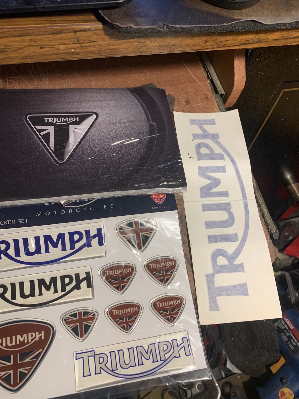 Triumph motorcycles 110 YEAR ANNIVERSARY OWNERS ACCESSORY KIT