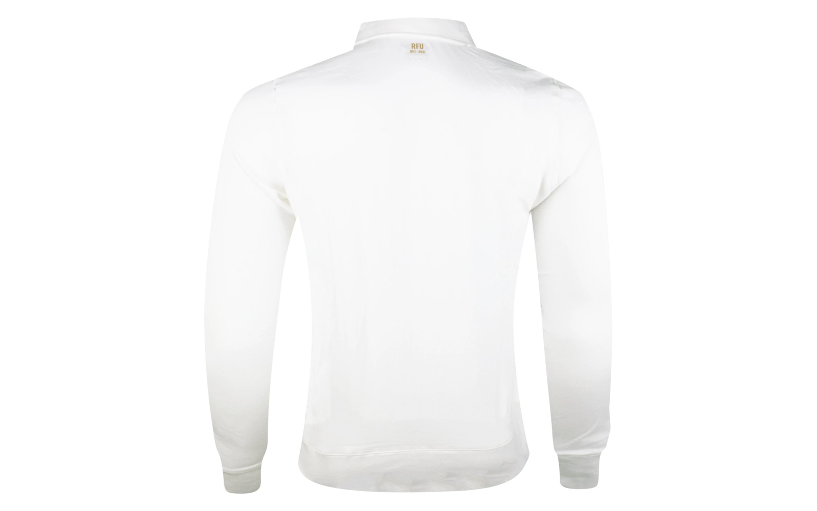 Umbro England RFU Men's 150 Anniversary Classic Long Sleeve Rugby Jersey, White