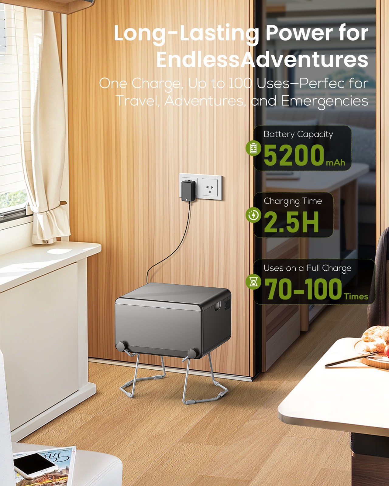 LE-310 Grey Dry Flush Toilet – Waterless, Odorless, Self-Contained Portable