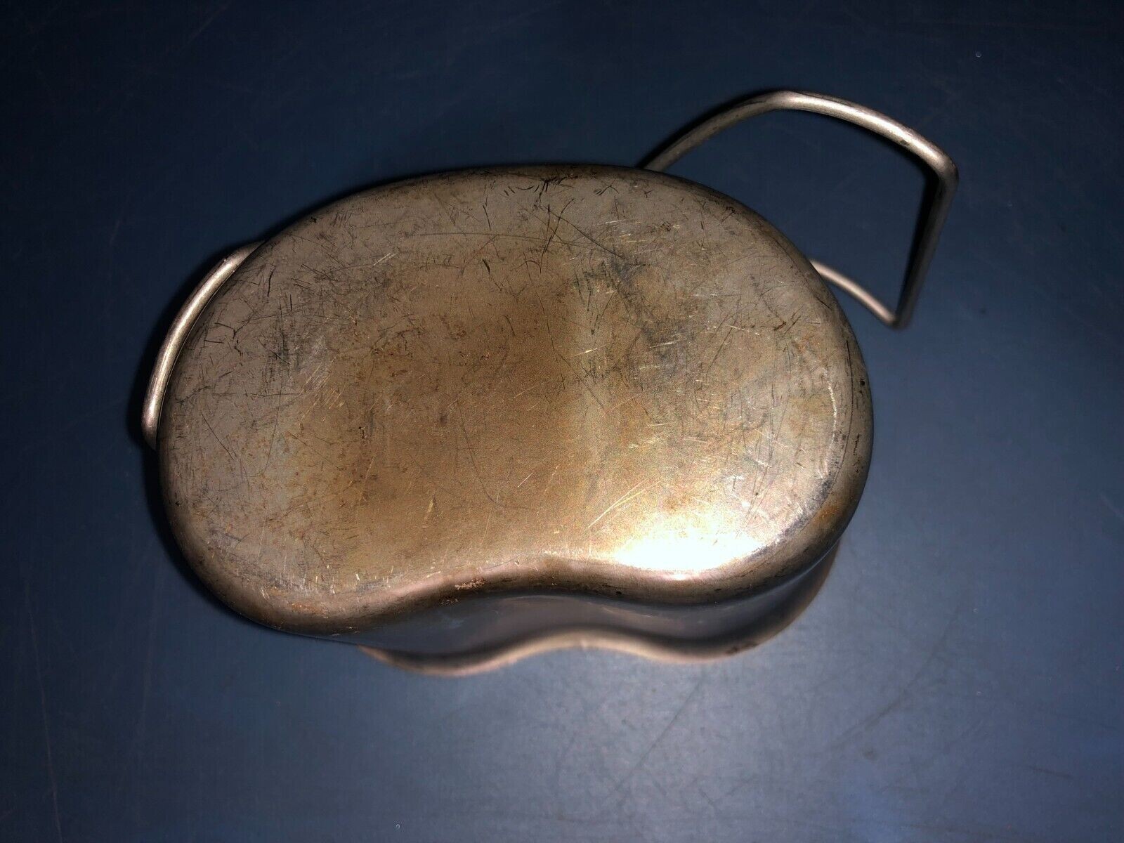 GENUINE US Military CANTEEN CUP STAINLESS and STOVE / STAND COMBO VGC