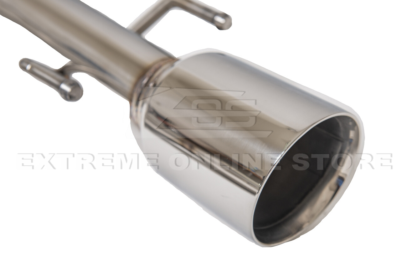For 21-Up Lexus IS300 IS350 Muffler Delete Axle Back Dual Tips Exhaust Pair