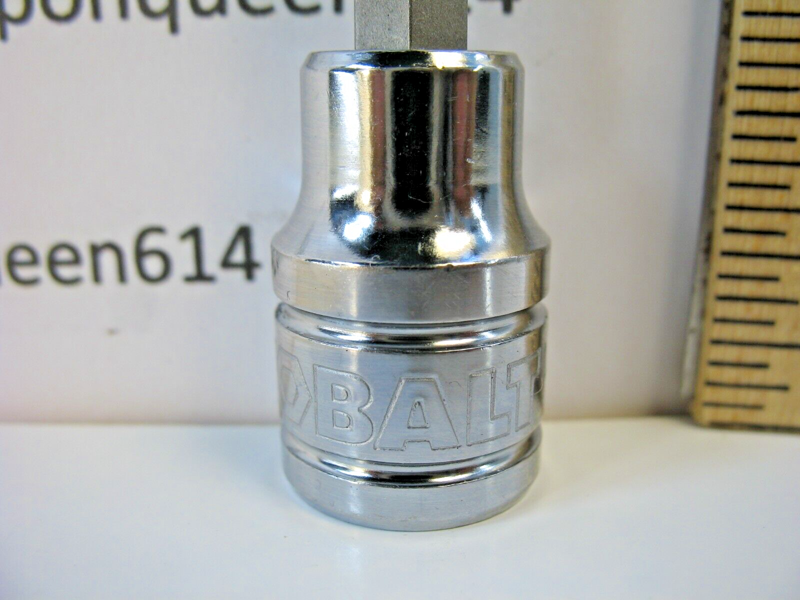 KOBALT 80863-0622, 3/8" Drive Ball Hex Bit Socket Long 1/4" - Brand New