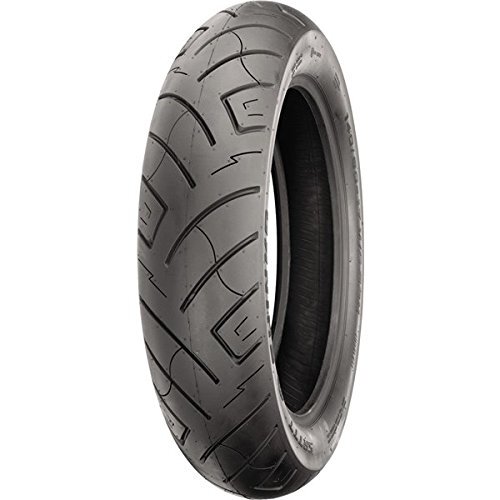 Shinko - 87-4616 - SR777 Black Walls Front Tire, 130/70B18 H.D.