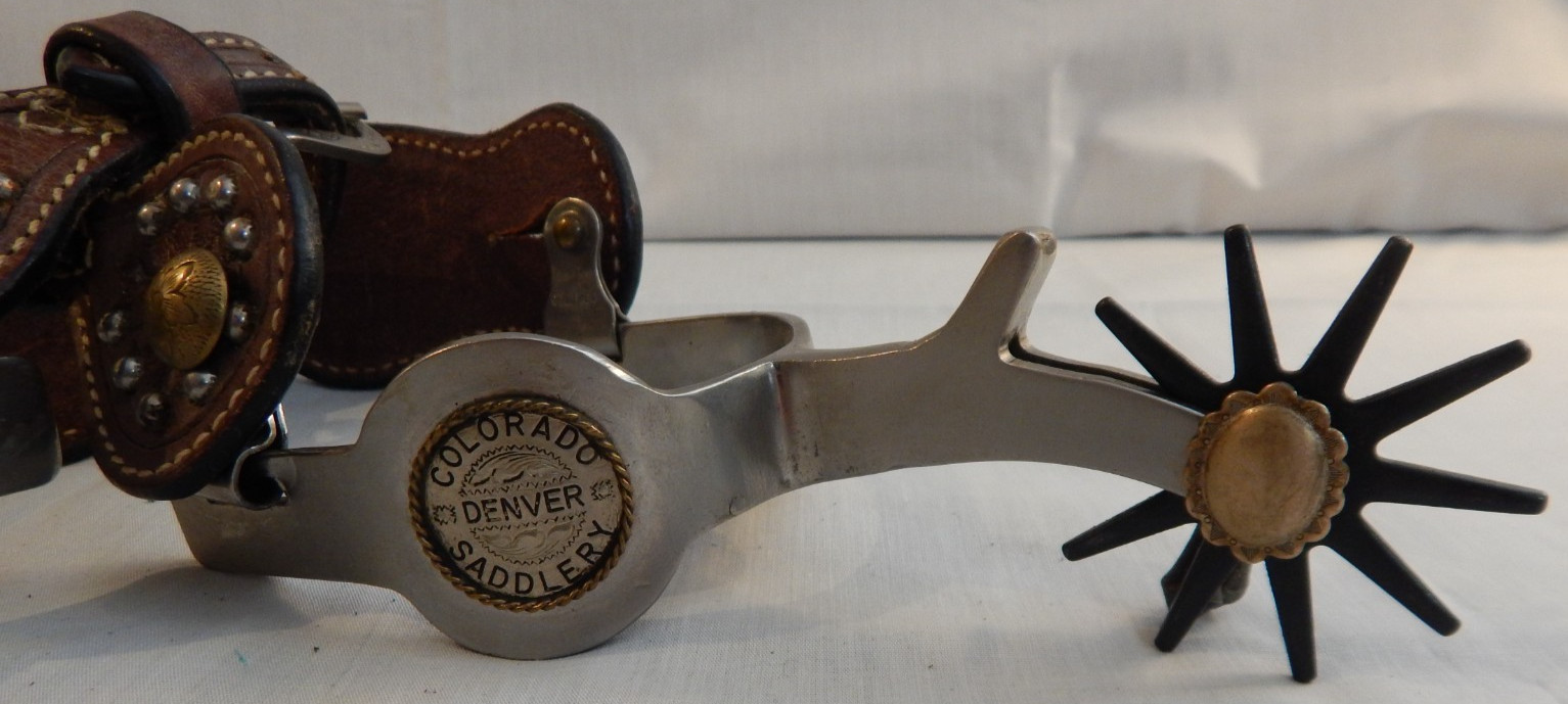 Colorado Saddlery Stainless Steel Western Cowboy Jingle Spurs - 8