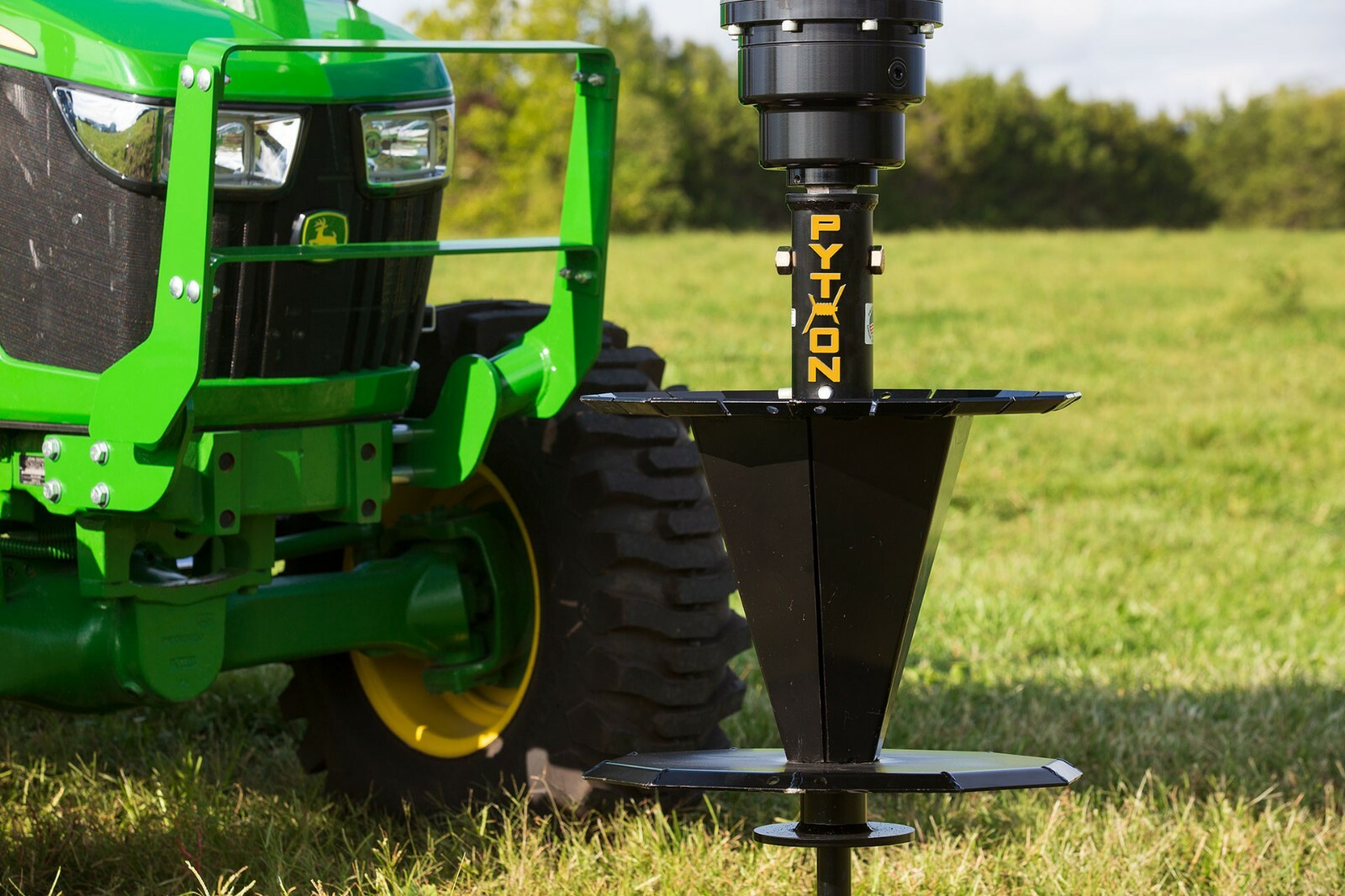 Danuser Python Fence Wire Winder for Auger Post Hole Digger