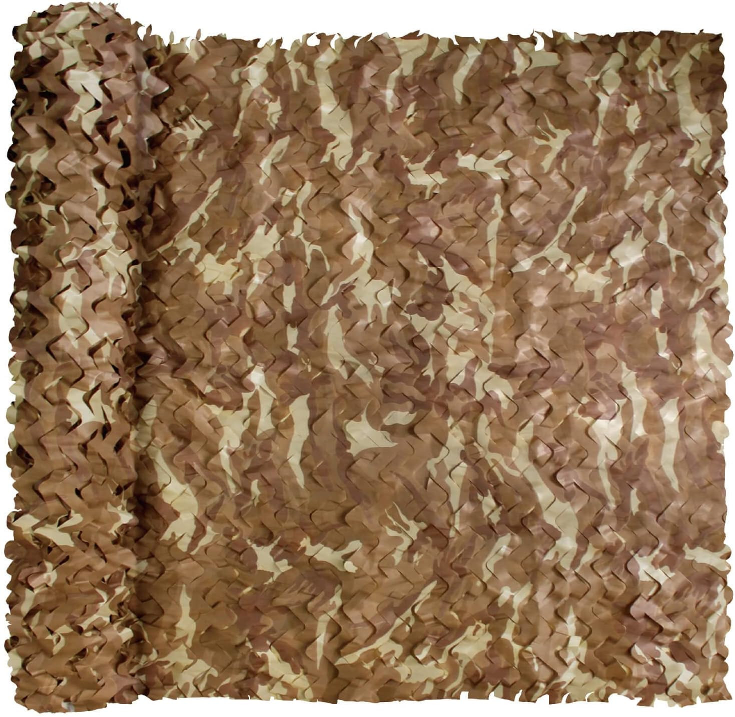 Camo Netting Camouflage Net, Bulk Roll Sunshade Mesh Nets for Hunting Blind Shoo