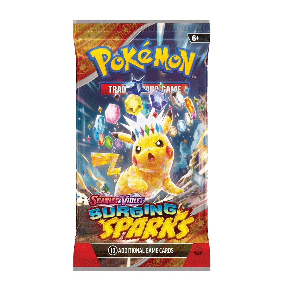 Pokemon Surging Sparks Booster Pack Release Date 11/08/2024