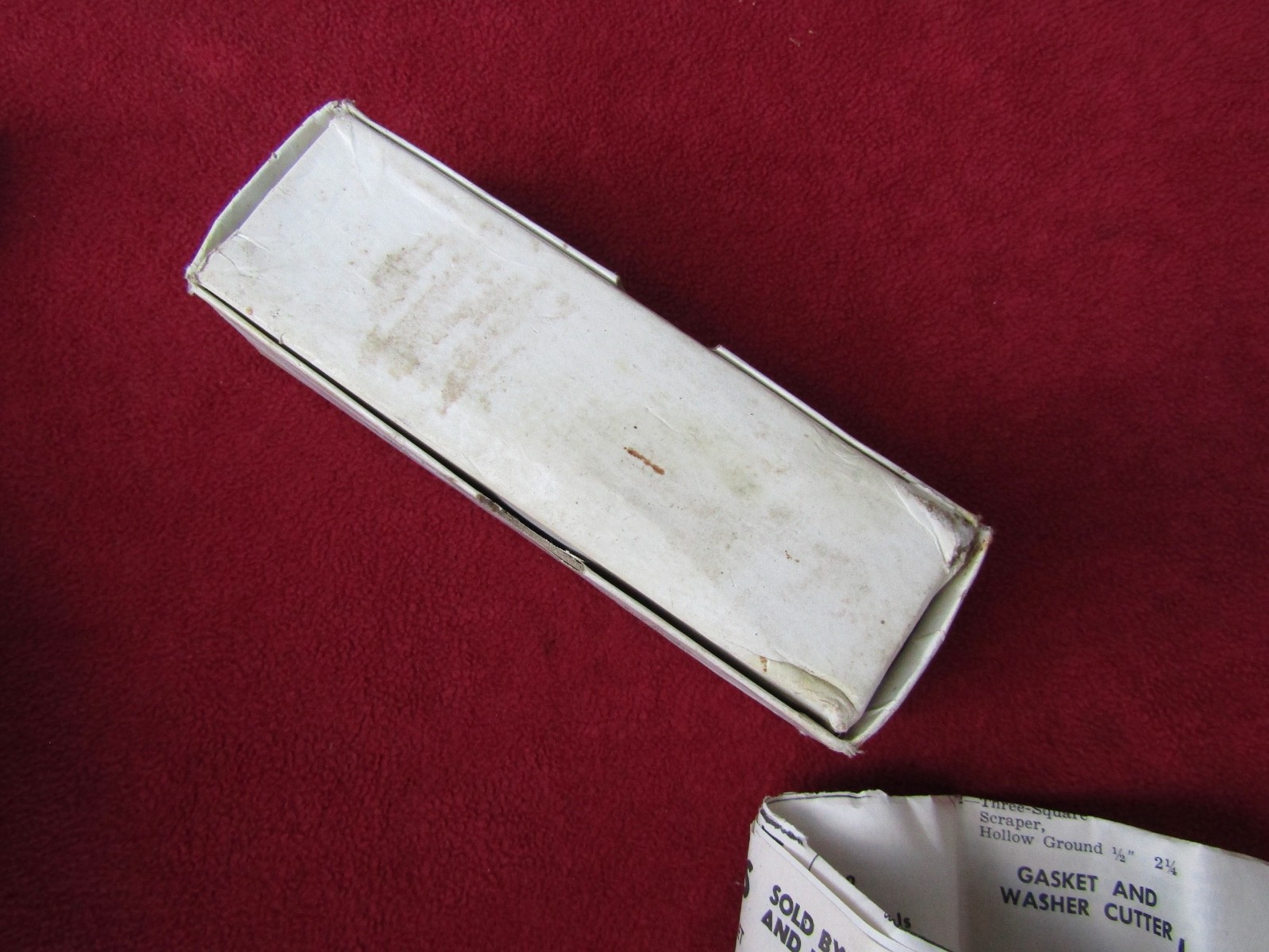 C.S. OSBORNE 149 Arch Punch 11/16" Round Circular Leather Rubber Vinyl Made USA