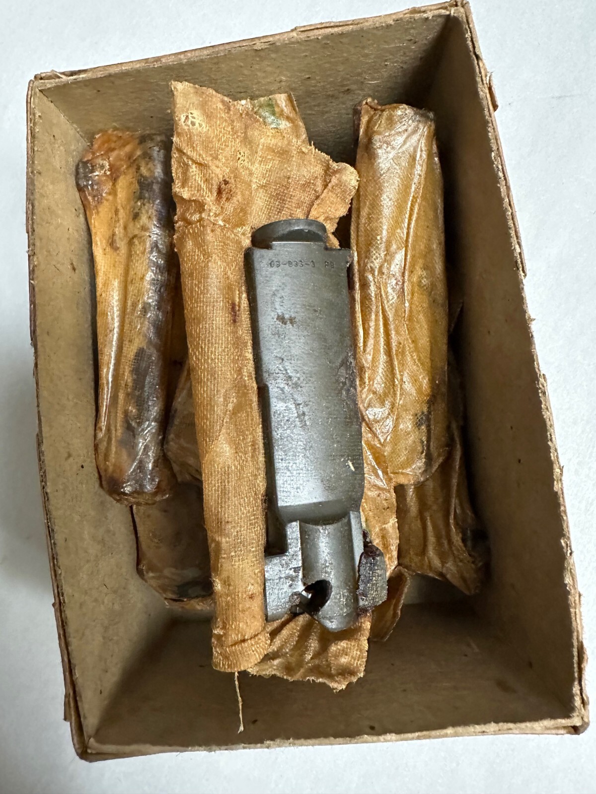 1 LOT 3 M1 GARAND PARTS 1 T-GROUP + 1-BOLT + 1-CUT BAREL ASSY. ITEM #IT-5