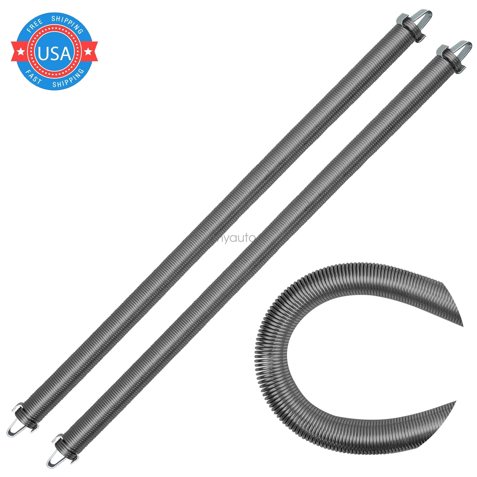 2x Post Driver Spring for Shaver HD8 and Work Saver HPD 16 Length 40",with Hooks