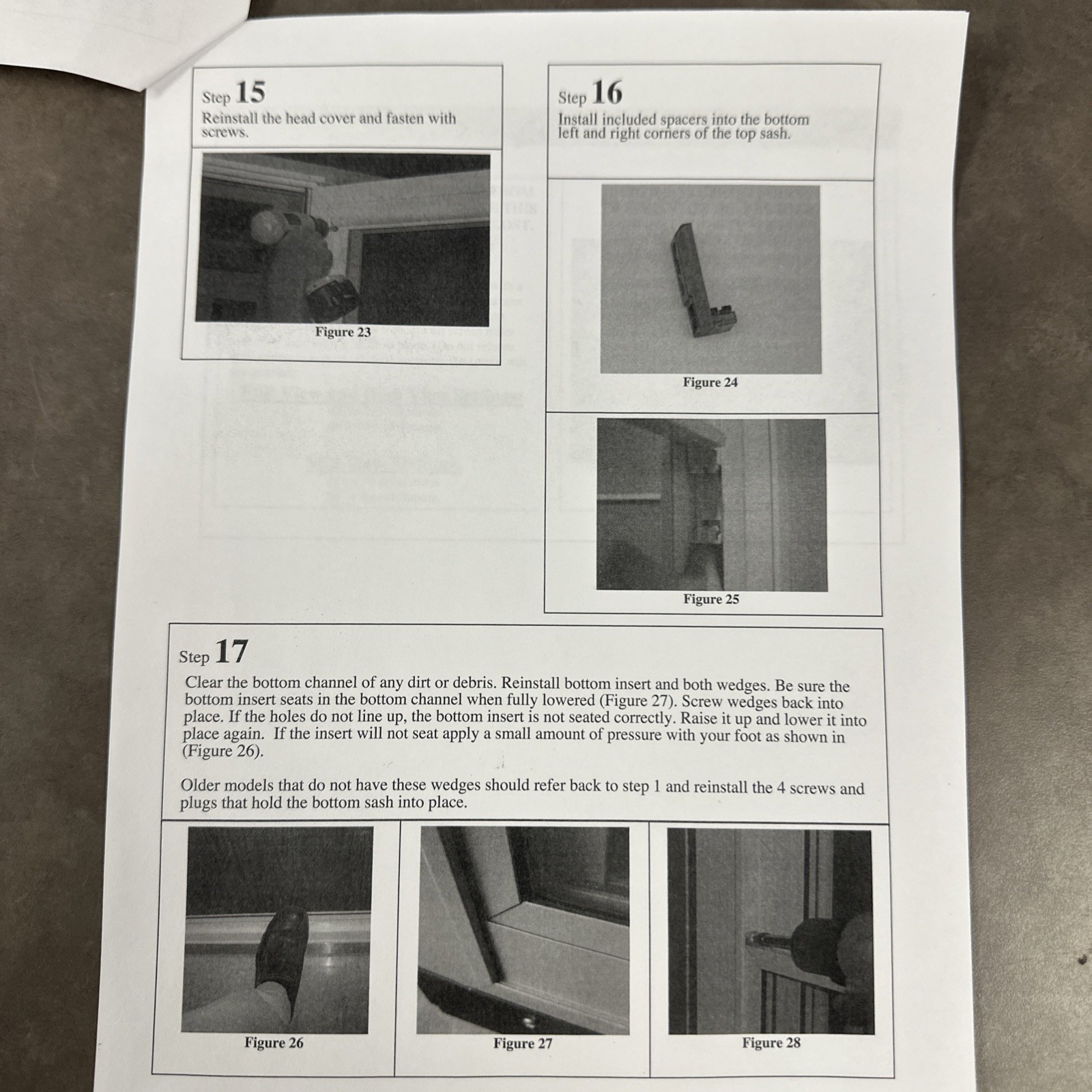 Larson EasyVent 31" Retractable Screen Roll for 36" Storm Door. Part # 0800722