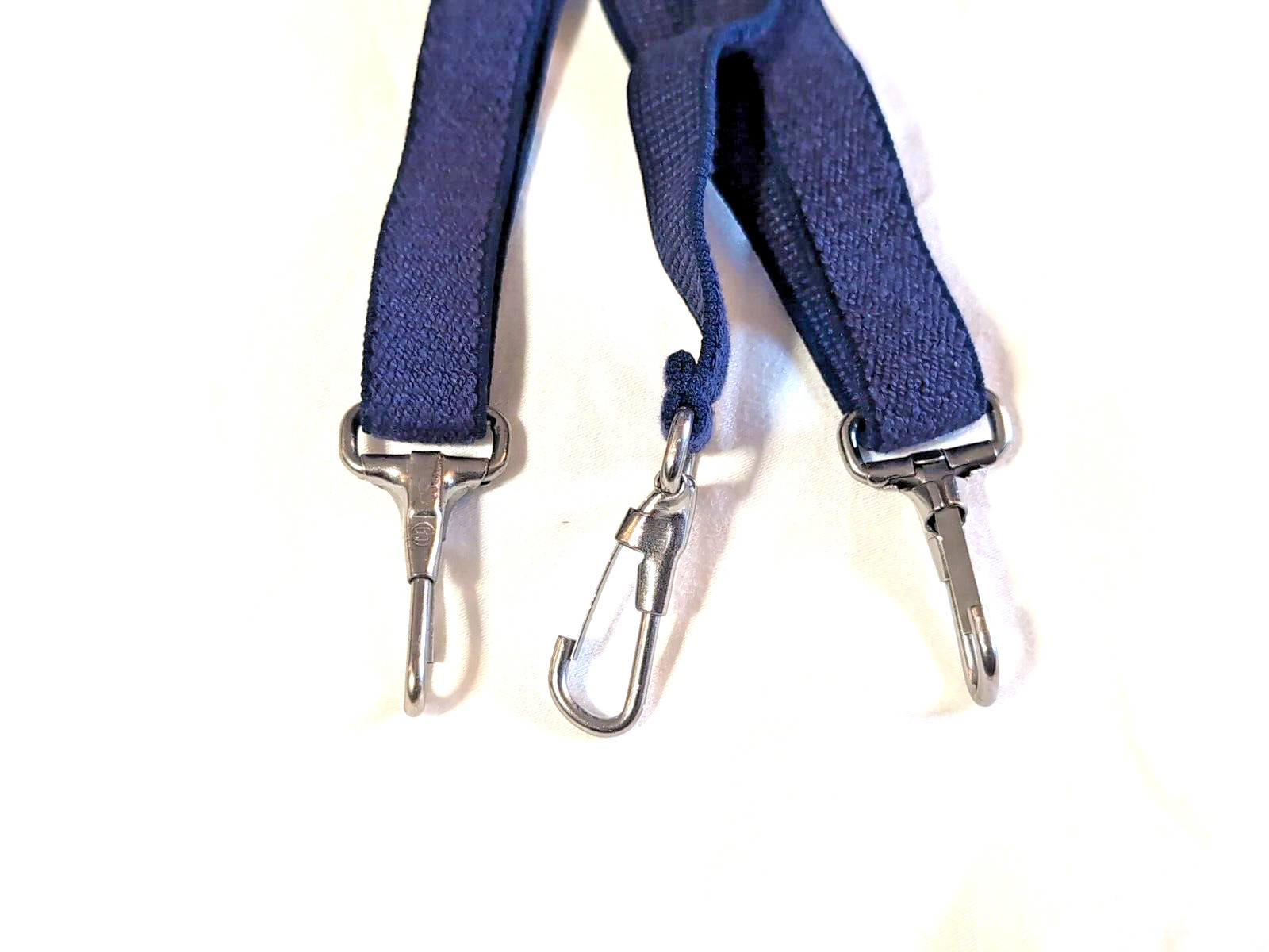 Boys Elastic Suspenders Lot Of 2 pairs Red Blue