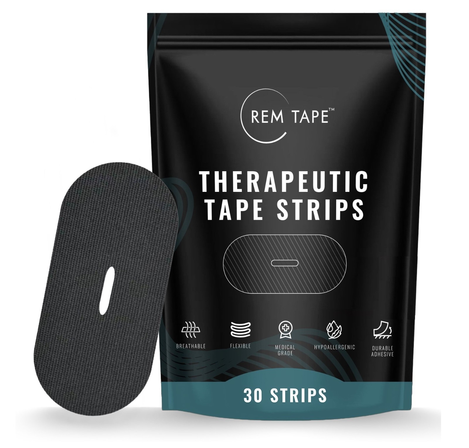 REM Tape™ (Hydration - 30 Strips) - Premium Strip Tape For Sleeping & Snoring