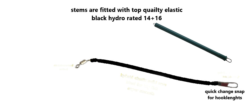 method feeder stems universal elasticated kobra uk