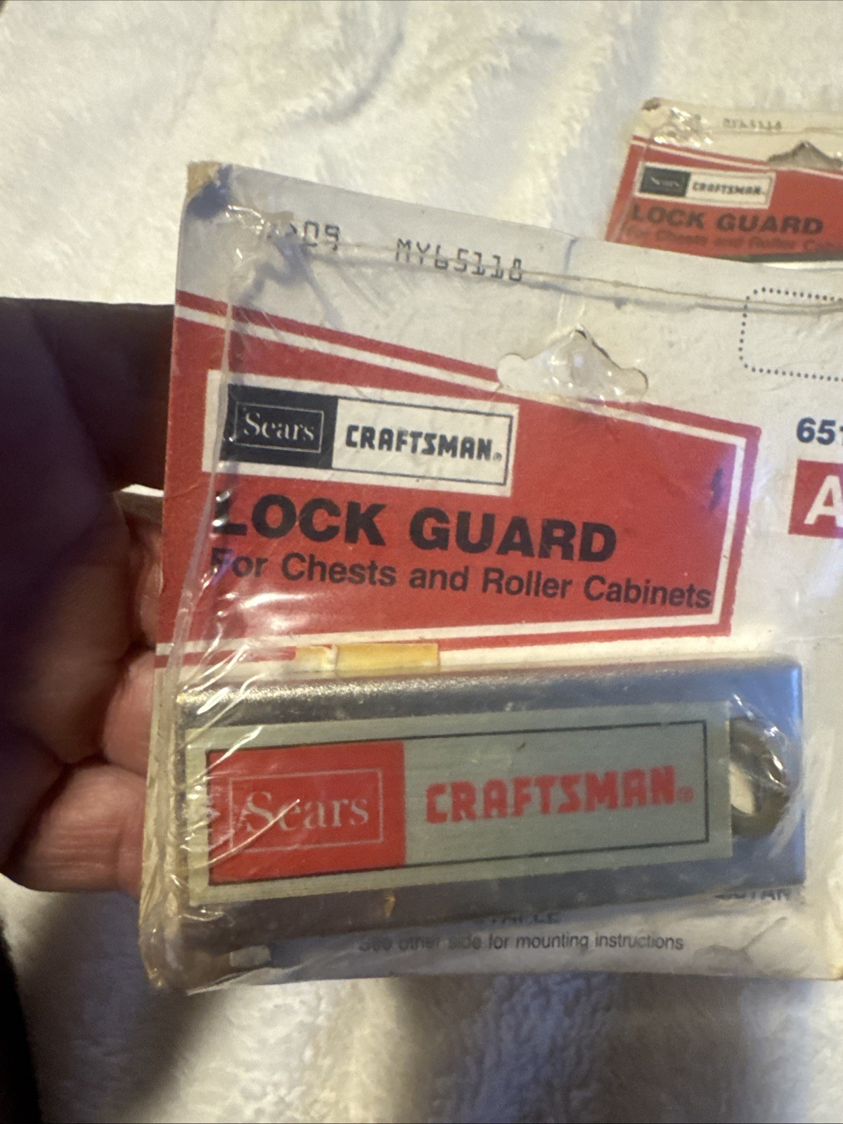 Sears Craftsman USA Nos Toolbox Chest Sealed 65118 A Lock Guard Roller Cabinet