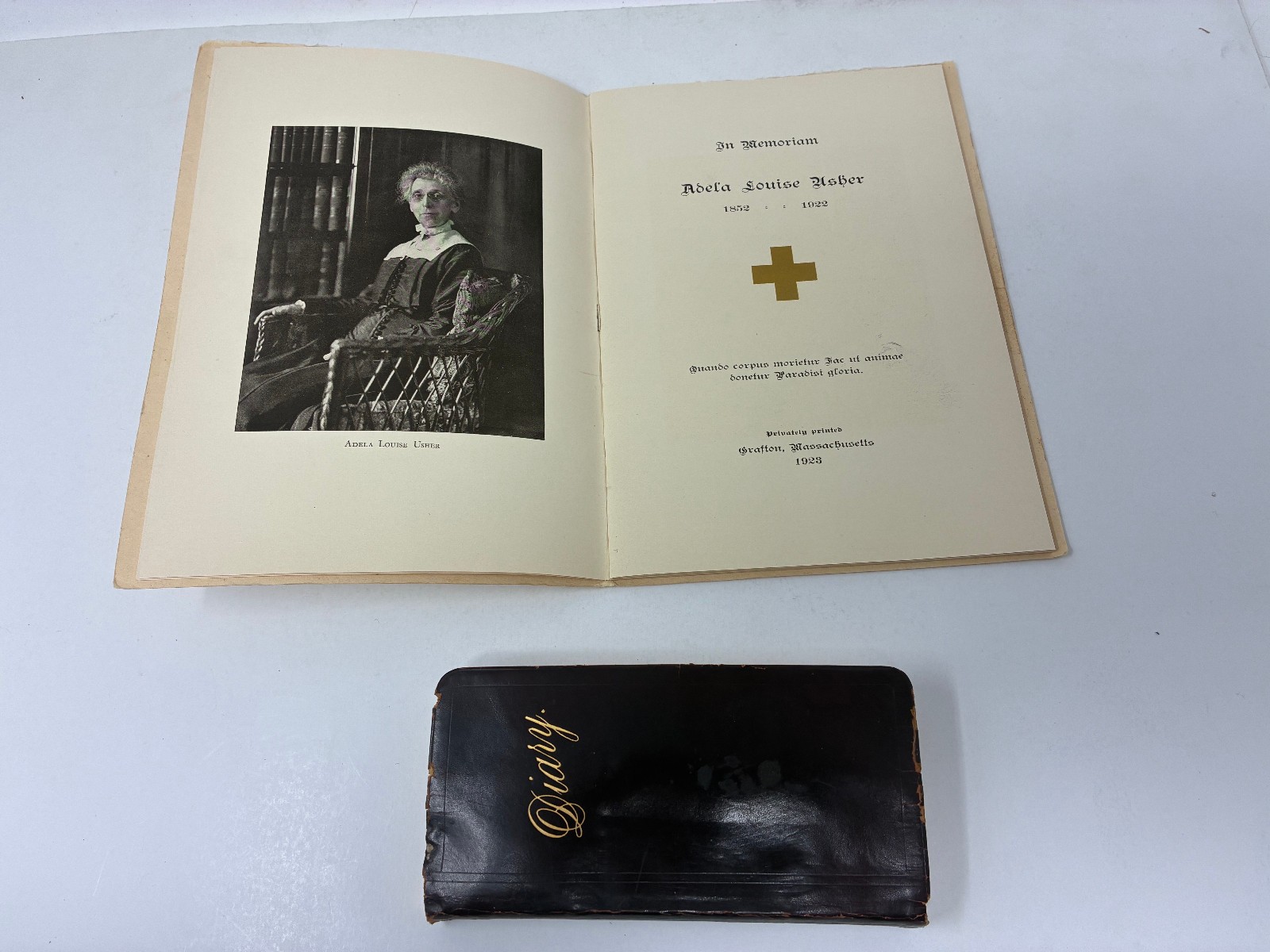 1900 Victorian Woman Wife & Mother Handwritten Diary with Her Life Memorial!