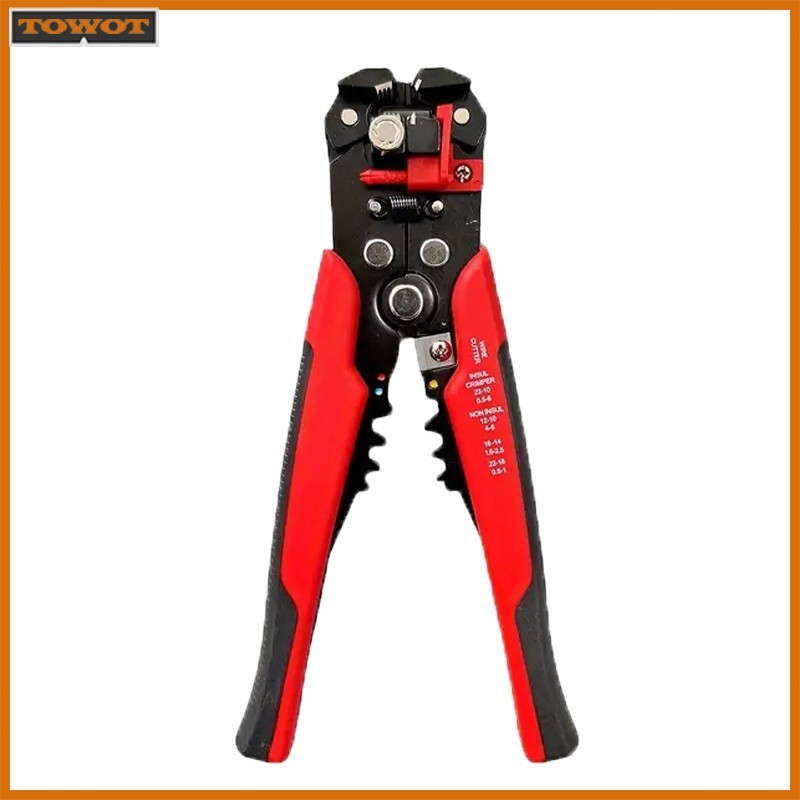 Self-Adjusting Insulation Wire Stripper cutter crimper Terminal Tool Pliers