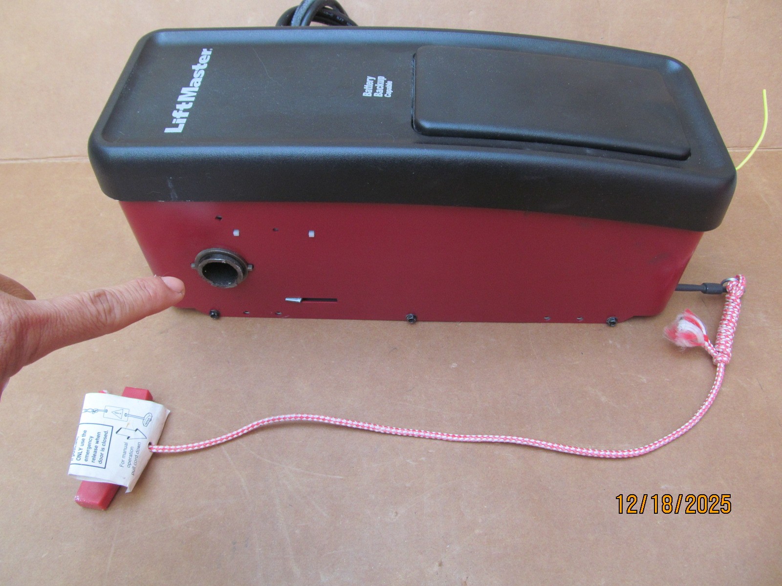 Liftmaster 8500 jackshaft garage door opener main unit only
