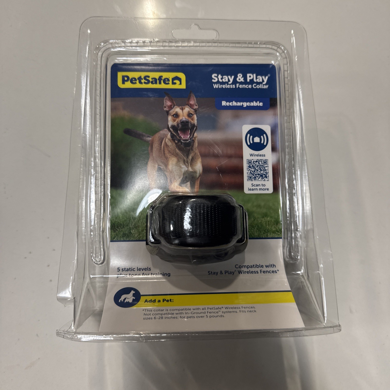 PetSafe Stay & Play Wireless Fence Rechargeable Receiver Collar PIFOO-14288