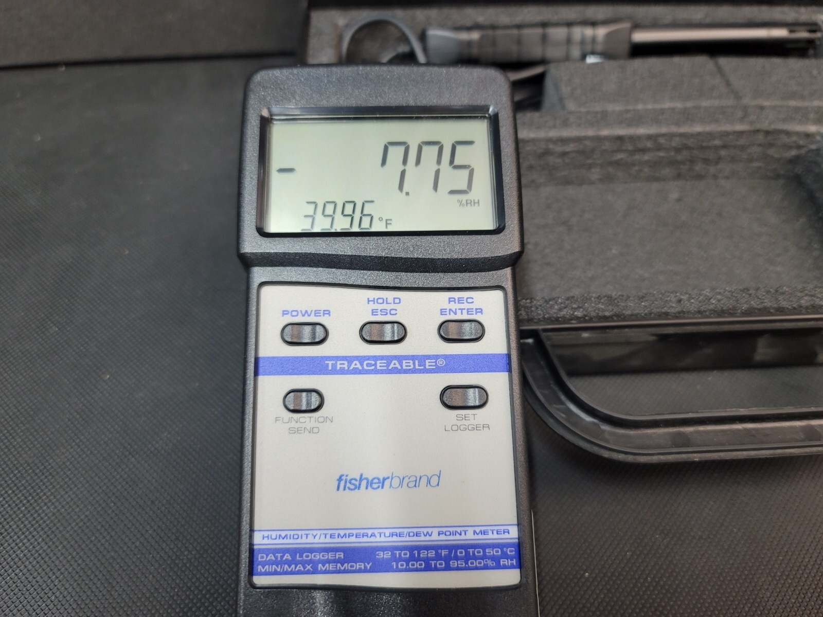 Fisherbrand Traceable Digital Hygrometer Thermometer Dewpoint