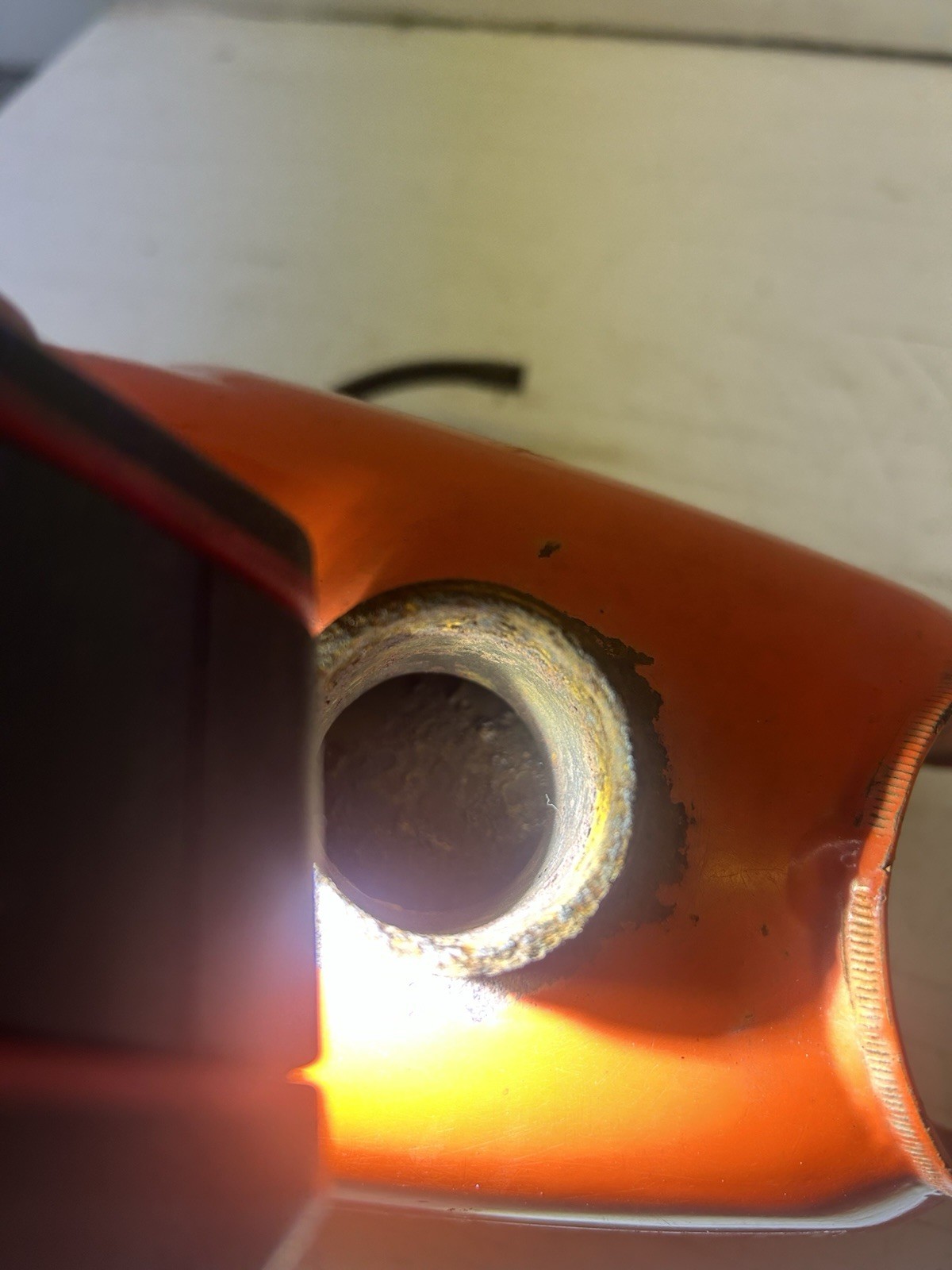 1984 Suzuki LT 50 used Gas Fuel Tank Rusty ^^^