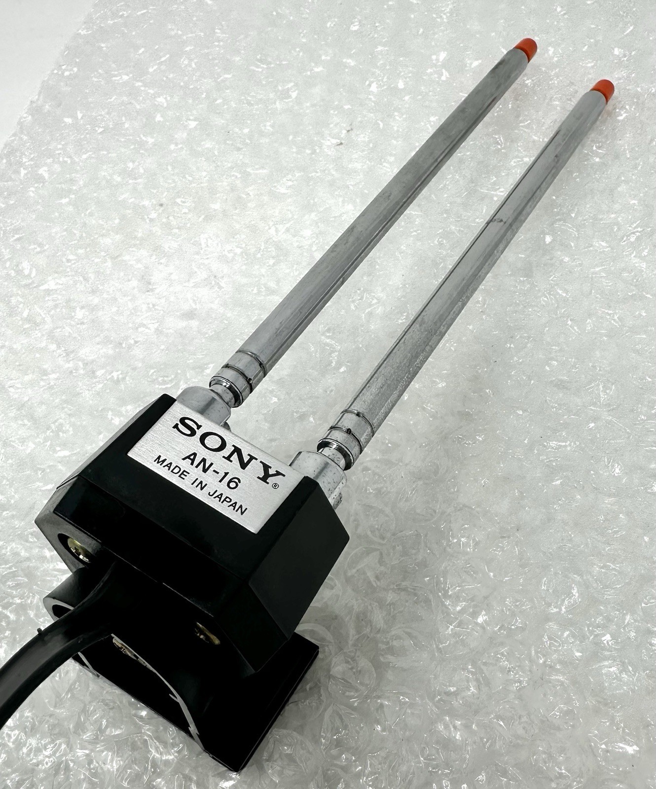 Vintage SONY ANTENNA AN-16 Rabbit Ears TV Dipole VHF Analog Television JAPAN