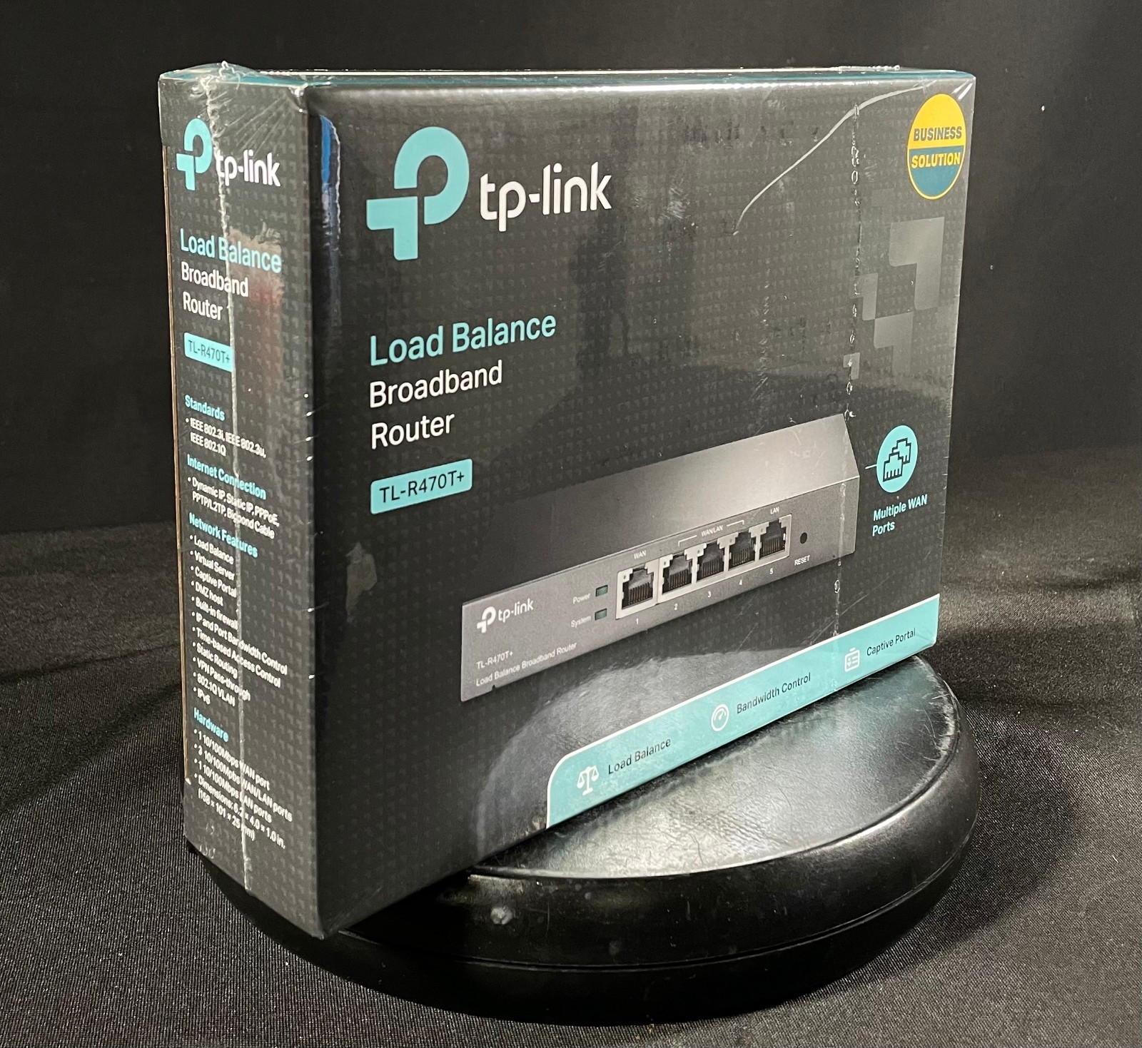 NEW TP-Link TL-R470T+  Load Balance Broadband Router -Same Day Shipping